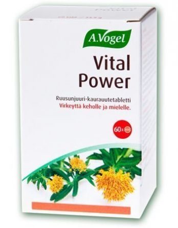 A. Vogel Vital Power ruusunjuuri-kaurauutetabletit