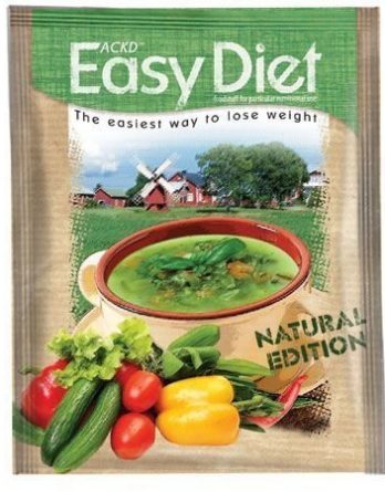 ACKD Easy Diet Natural Kasviskeitto 15 kpl (laatikko)