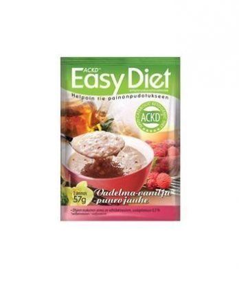 ACKD Easy Diet Vadelma-vaniljapuuro 15 kpl (laatikko)