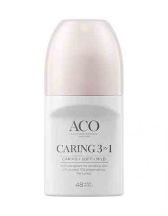 ACO Caring 3-in-1 antiperspirantti 50 ml