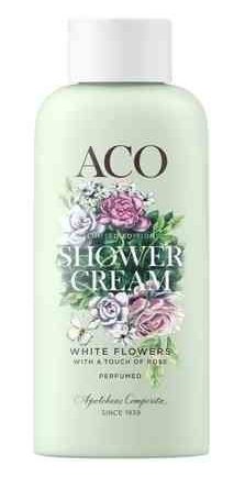 ACO Shower Cream White Flowers 200 ml