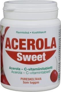 Acerola Sweet C-vitamiinivalmiste 250 purutabl. POISTOTUOTE