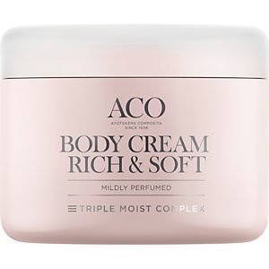 Aco Body Cream Rich & Soft 200 ml Hajustettu