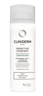 Aco Cliniderm Sensitive Comfort Face Cream Light 50 ml