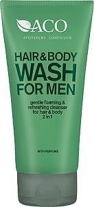 Aco For Men Hair & Body Wash 200 ml Hajustettu