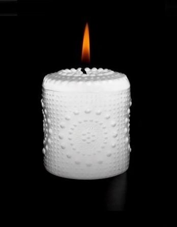 Aihio Grapponia kynttilä valkoinen