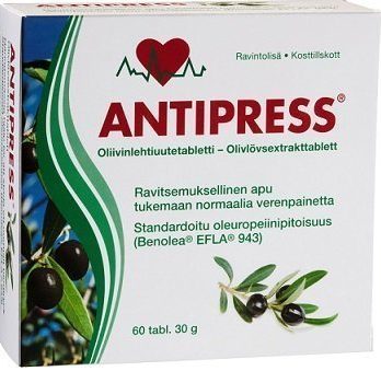Antipress oliivinlehtiuutevalmiste 60 tabl