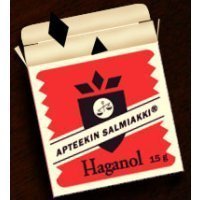 Apteekin salmiakki Haganol 15 g