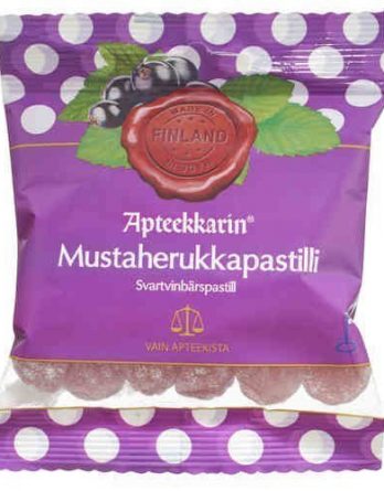 Apteekkarin Mustaherukkapastilli 80 g