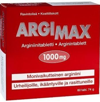 Argimax arginiinivalmiste 60 tabl