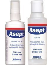 Asept-liuos 100 ml