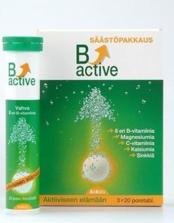 B-active poretabletti 3-pack