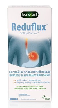 Benegast Reduflux nestepussit 15 x 10 ml