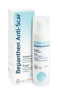 Bepanthen Anti-Scar arpigeeli 20 g + hierontapallo