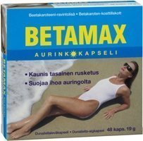 Betamax aurinkokapseli 100 kaps.