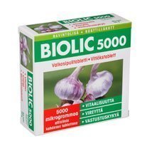 Biolic 5000 valkosipulitabletit 60 tabl.