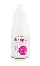 Biomedin Terapeuttiset B12-tipat 500 µg 15 ml