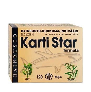 Biosorin Karti Star formula 120 tablettia