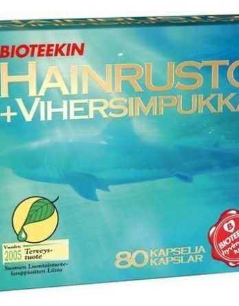 Bioteekin Hainrusto+Vihersimpukka 80 kaps