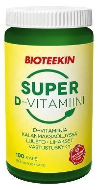 Bioteekin Super-D 100 kaps.