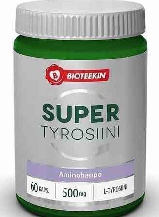 Bioteekin Super Tyrosiini 60 kapselia