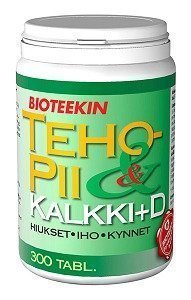 Bioteekin TehoPii & Kalkki + D 300 purutabl.