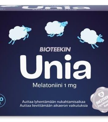 Bioteekin Unia Melatoniini 1mg 100 tabl.