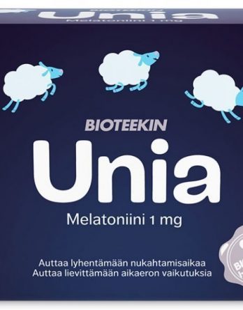 Bioteekin Unia Melatonin 1mg 30 tablettia