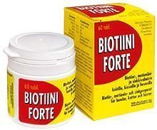 Biotiini Forte -tabletit 60 tabl.