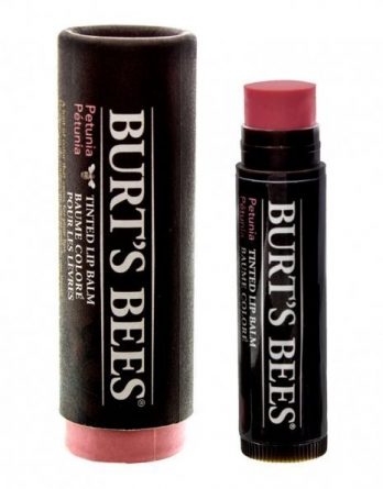 Burt's Bees Tinted Lip Balm Petunia 4