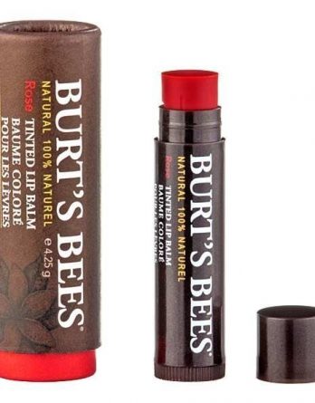 Burt's Bees Tinted Lip Balm Rose 4