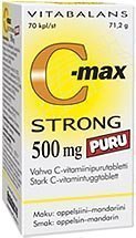 C-Max Strong 500 mg 70 purutabl.
