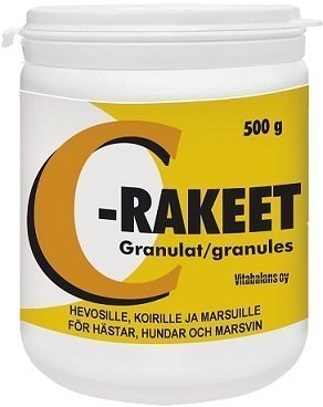 C-rakeet 500g (koirille ja hevosille)