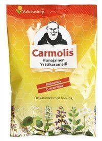 Carmolis Hunajainen yrttikaramelli 72 g