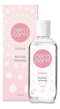 Ceraderm intime hoitoöljy 100 ml