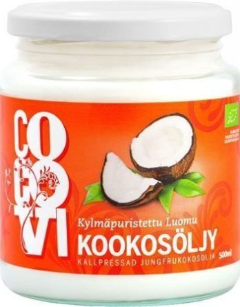 CocoVi Kylmäpuristettu Kookosöljy 500 ml