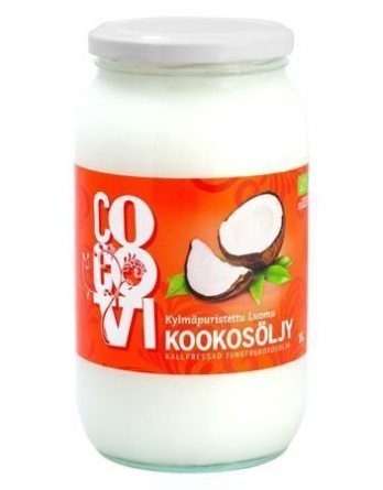 Cocovi Kylmäpuristettu Kookosöljy 1L