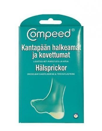 Compeed kantapään halkeamat ja kovettumat 2 laastaria