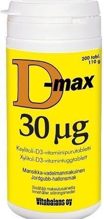 D-max 30 µg 200 purutabl.