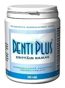 Dentiplus Imeskelytabletti Erittäin Raikas 180 tabl.