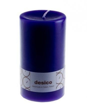 Desico Pöytäkynttilä 14 cm violetti 3 kpl