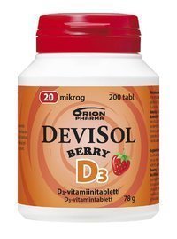 DeviSol Berry 20 µg 200 tablettia *