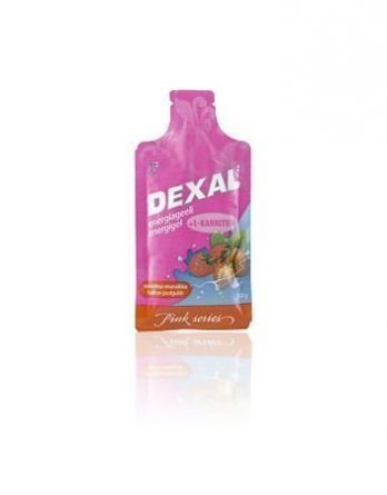 Dexal Energy-gel vadelma-mansikka 40 kpl (laatikko)