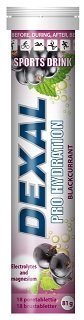 Dexal Pro Hydration blackcurrant poretabletti 18 kpl