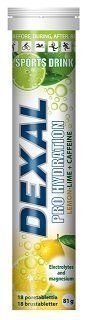 Dexal Pro Hydration lemon-lime+ caffeine poretabletti 18 kpl