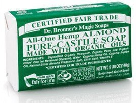 Dr Bronner Almond Bar Soap