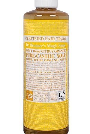 Dr Bronner Citrus Orange Liquid Soap 473 ml