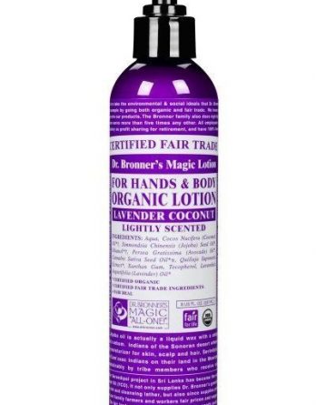 Dr Bronner Lavender Coconut Hands & Body Lotion 237 ml