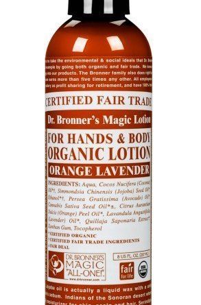 Dr Bronner Orange & Lavender Lotion 237 ml