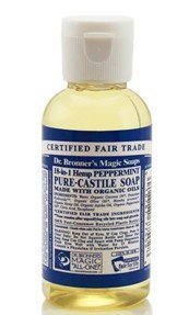 Dr Bronner Peppermint Liquid Soap 59 ml